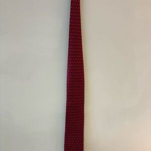 Brioni Red Patterned Tie